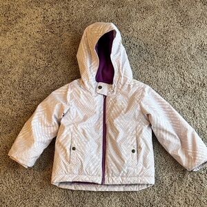 LIKE NEW Columbia toddler girls snow coat 3T